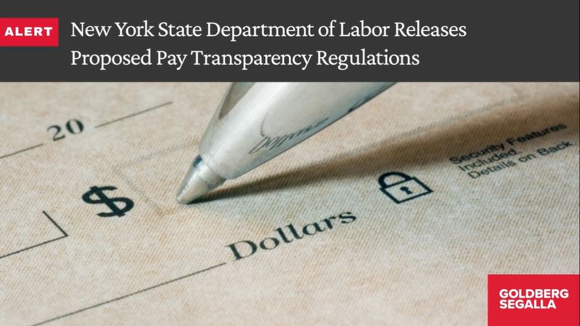 New York State Department of Labor Releases Proposed Pay Transparency Regulations