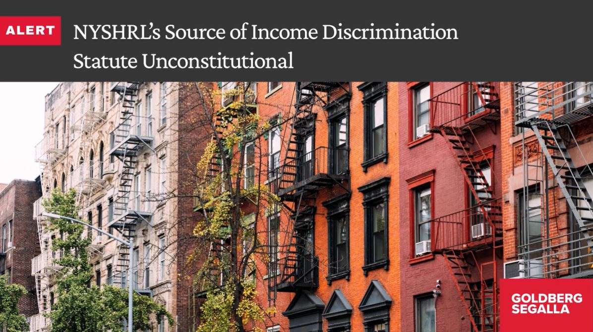 NYSHRL’s Source of Discrimination Statute Unconstitutional