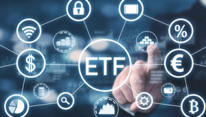 ETF digital concept