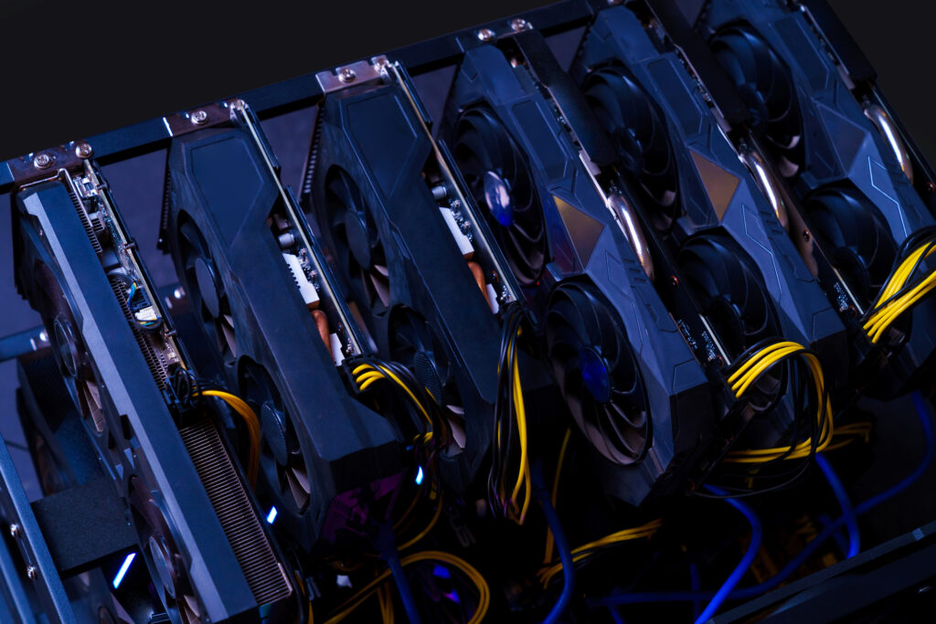 Crypto Currency Mining Rig