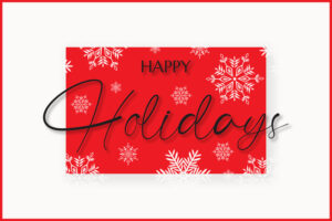 Happy Holidays
