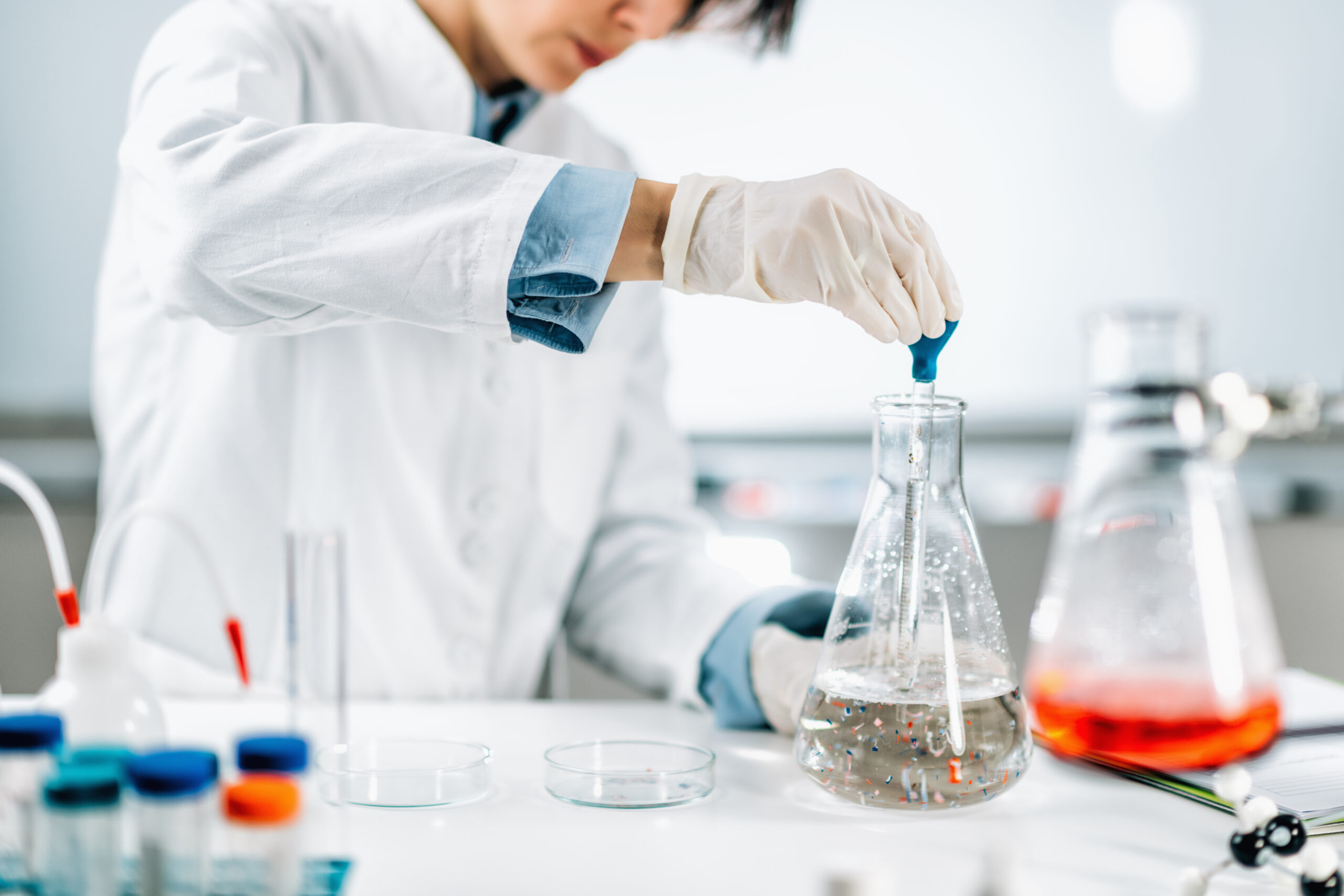 Scientist-with-beaker