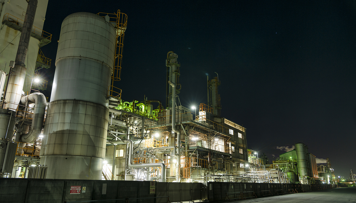 Chemical Factory Producing Ethylene Oxide