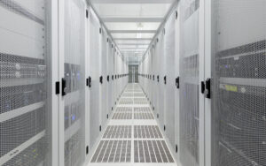 Server room at data center
